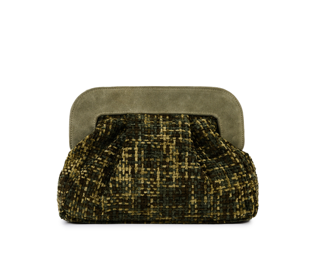 DORA clutch green olive - VIAMAIL