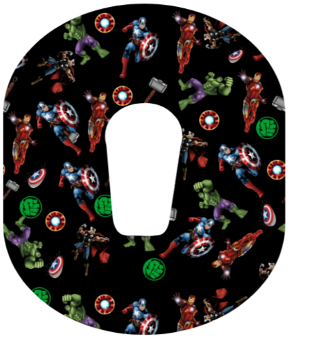 Avengers Black Over patch G6