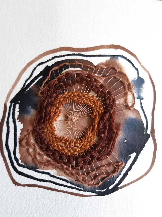 Aquarelle tissé 