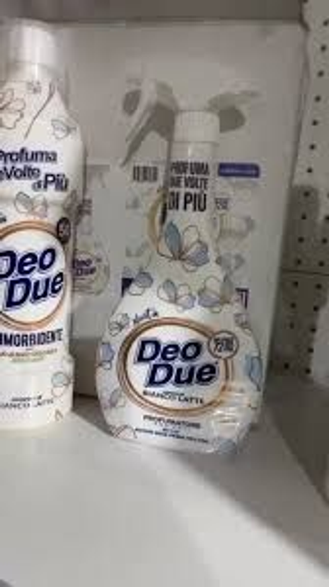 Deo Due  gocce profuma bucato bianco latte 250 ml