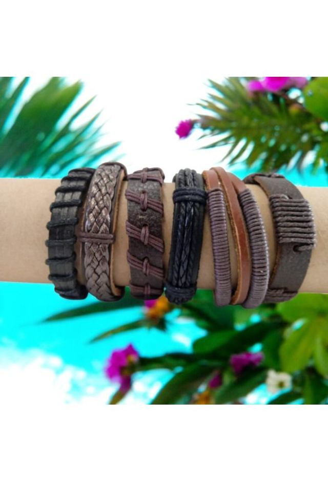 Lederarmband braun