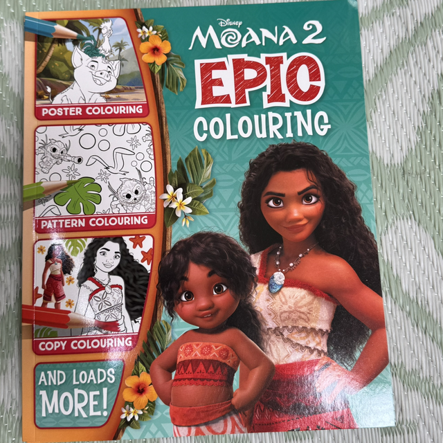 Moana Colouring Book