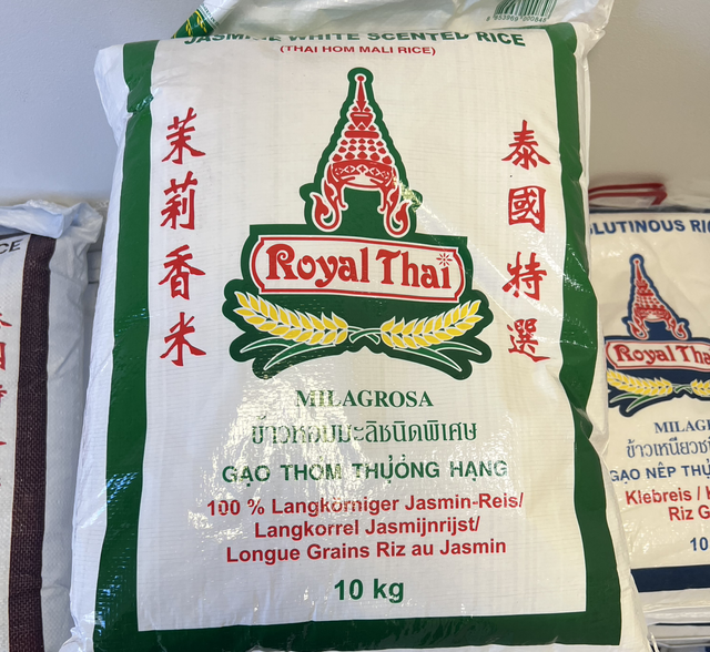 Jasmine Thai rice ข้าวหอมมะลิ 10Kg