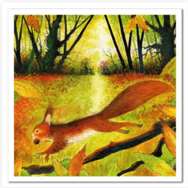 Greetings Card Ginger Nut