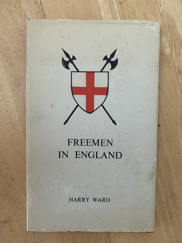 Freeman in England by Harry Ward 1975