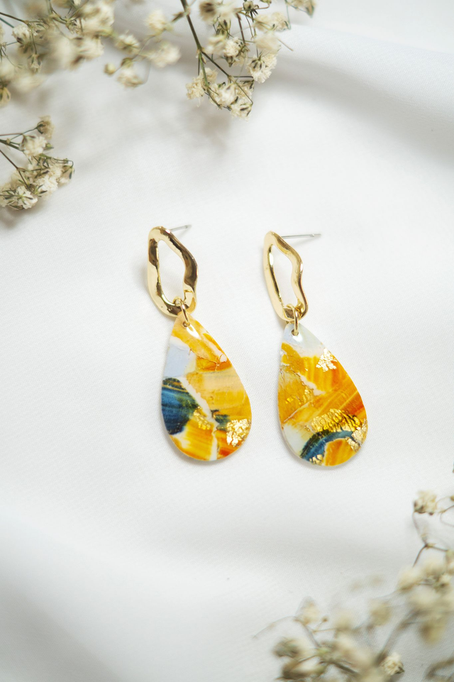 Coloris potimarron - Boucles Venise