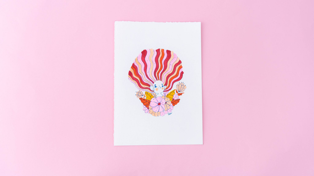 "Otoño" | Ilustración original