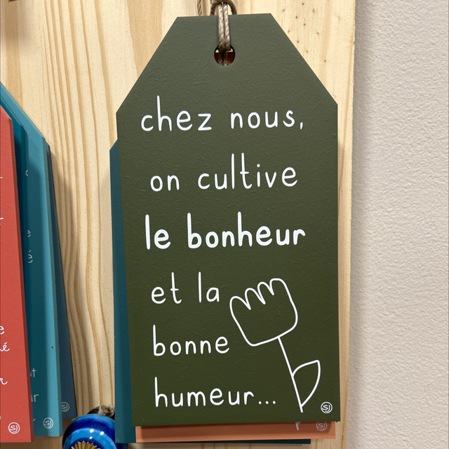 chez nous, on cultive le bonheur