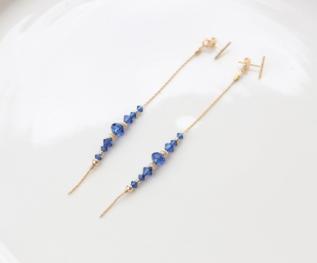 BO pendantes MIDNIGHT bleues 