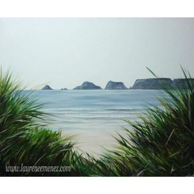 Vue des dunes de Goulien