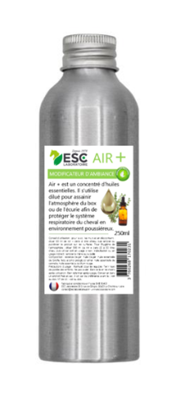 AIR+ modificateur d’ambiance écurie – concentré d’huiles essentielles