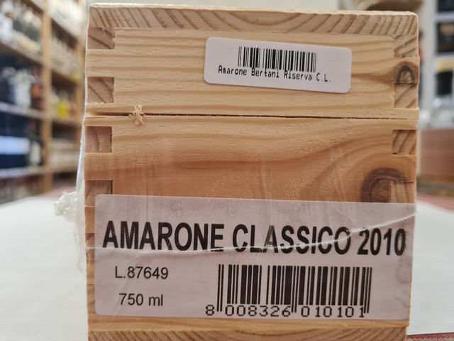 AMARONE BERTANI RISERVA C.L. 75CL