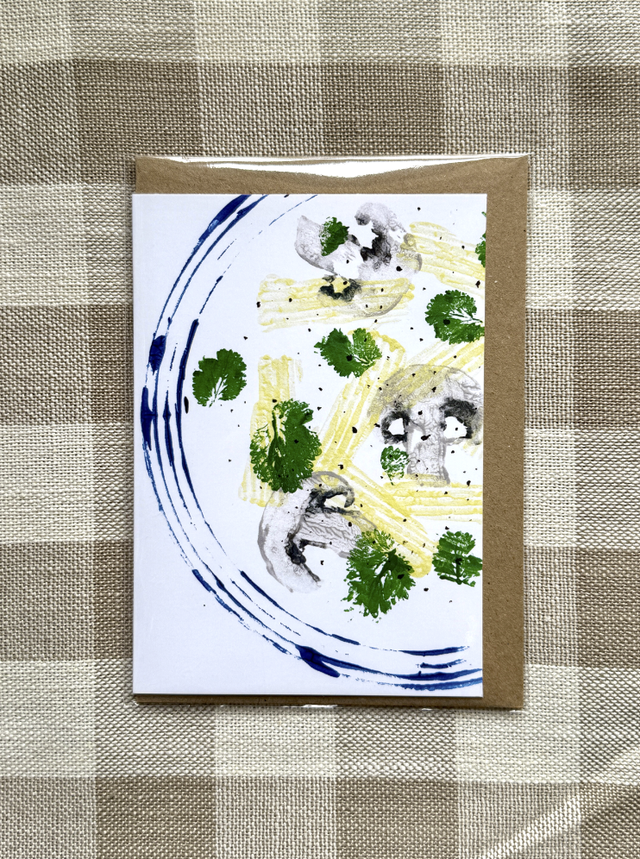 Mushroom Rigatoni - Card