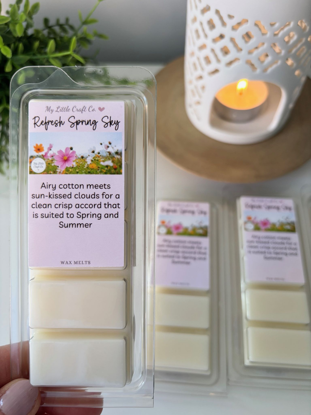 Refresh Spring Sky - Snap Bar Wax Melts