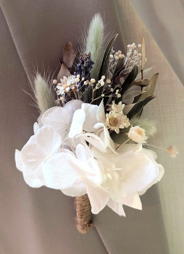 Boutonnière de mariage