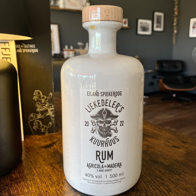 Liekedeler’s Eiland Spiekeroog Madeira Rum (0,5 Liter, 40% vol.)