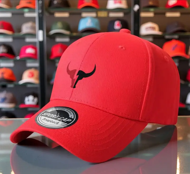 Męska Czapka Baseballowa 2025  Głowa Byka 