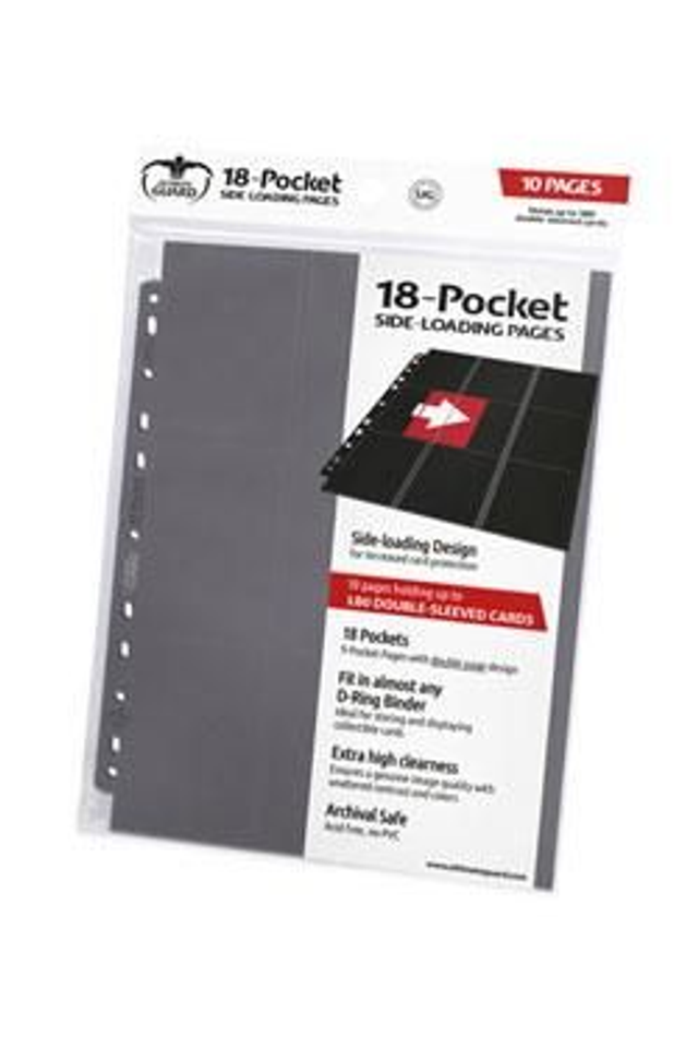 Pochette Ultimate guard 18-POCKET Gris