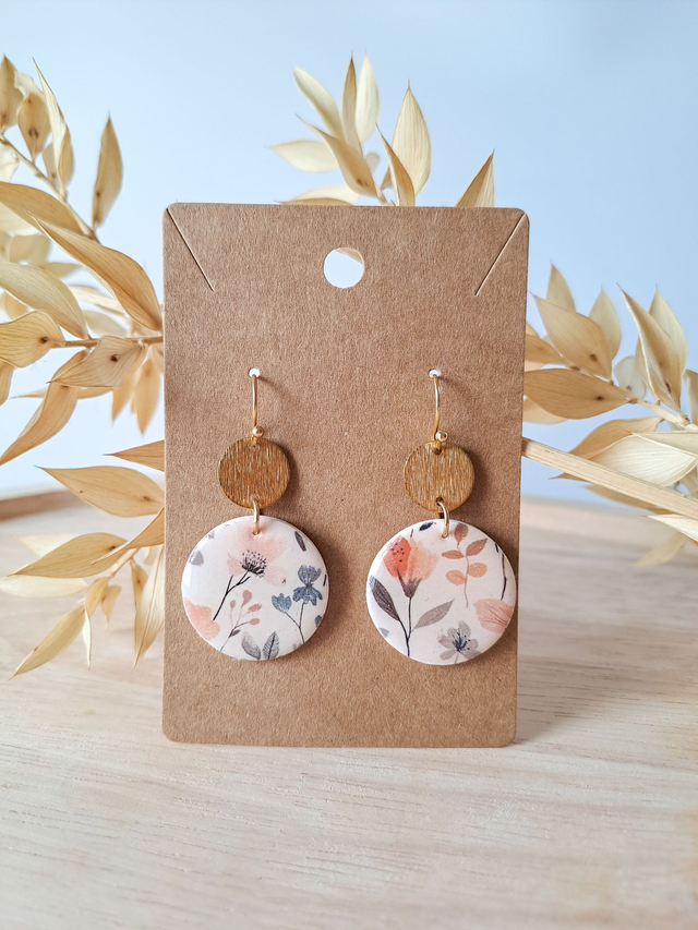 Boucles d&#039;oreilles SALOME personnalisables 