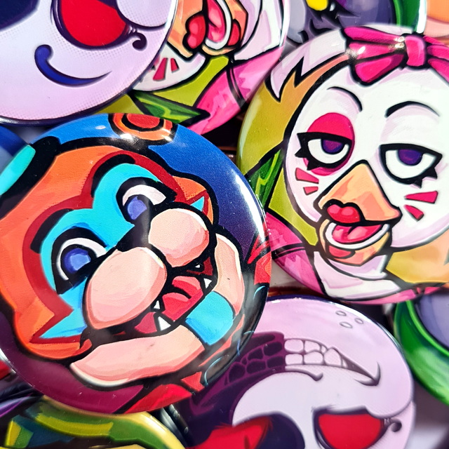 Five Nights at Freddy's Button