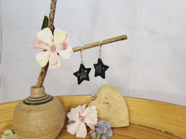 Boucles d'oreilles ORIGINE "Etoile"