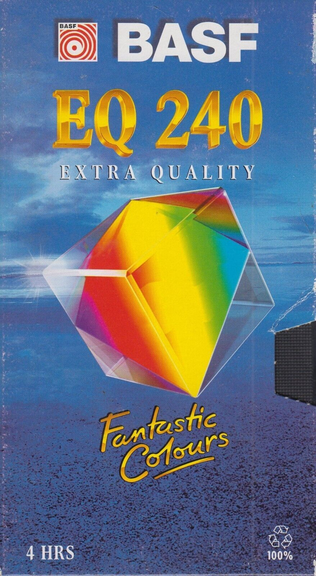  BASF Extra Quality EQ 240 VHS Kassette