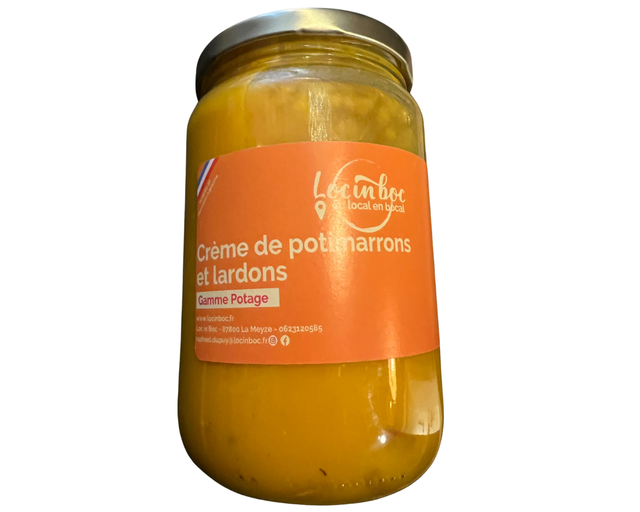 Crème de potimarrons et lardons 700 g