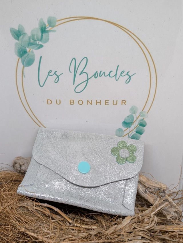 Porte monnaie gris 
