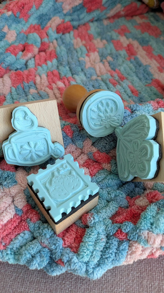 Tampons collection « Fraises des bois »