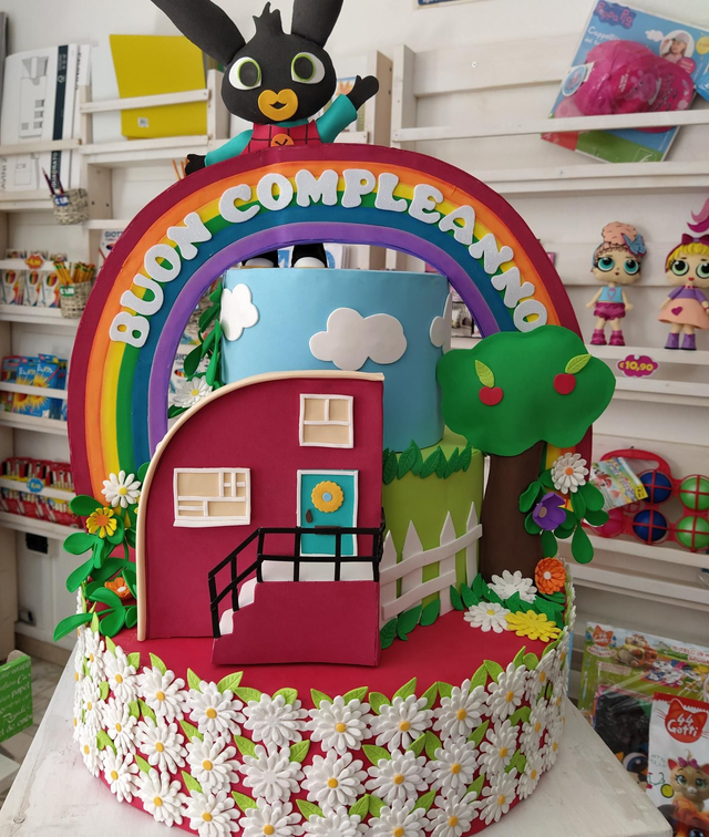 Torta Compleanno Tema BING