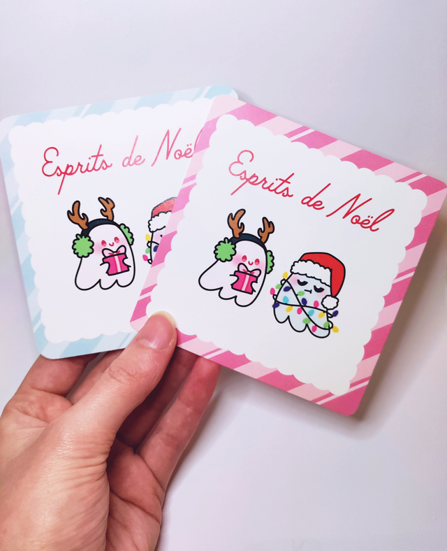 CARTE - "Esprits de Noël"