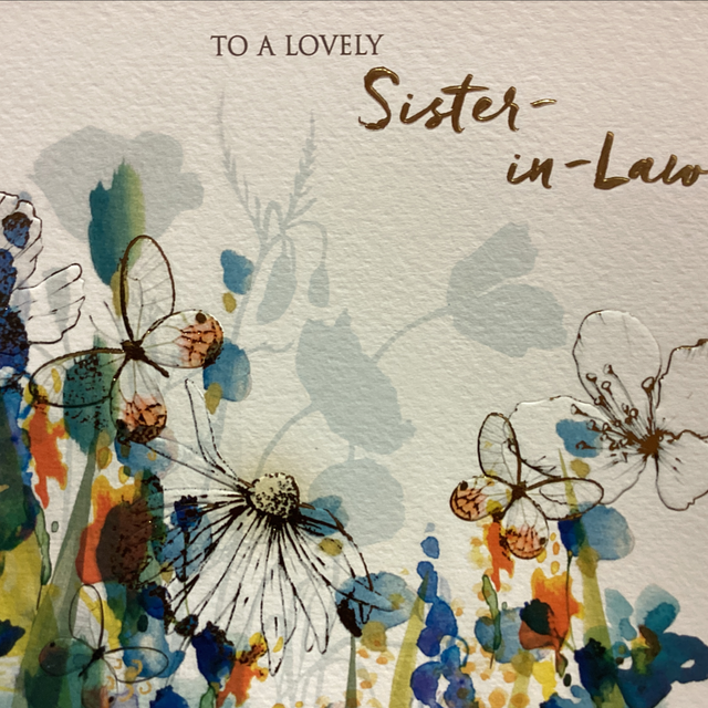 Birthday Relative Sister-in-Law GB