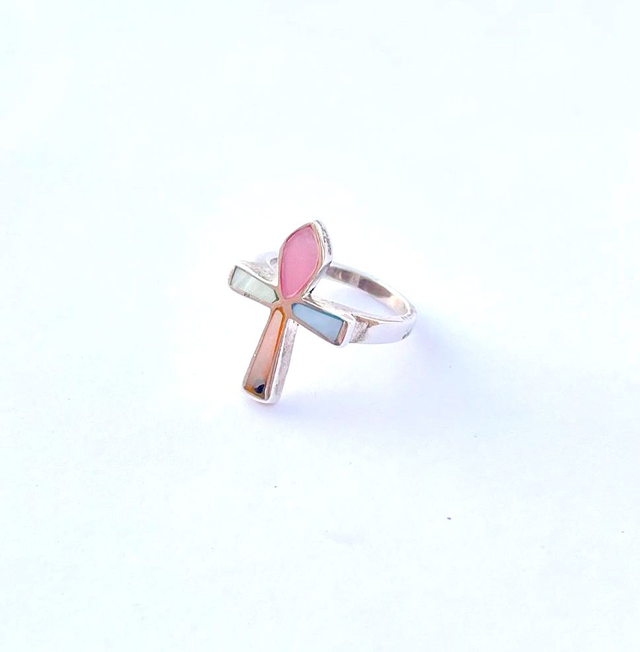 Anillo de Plata con Nacar