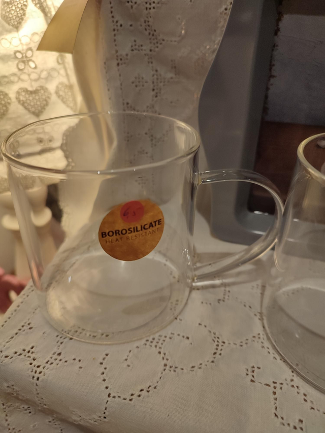 Tasse cappuccino borosilicate 