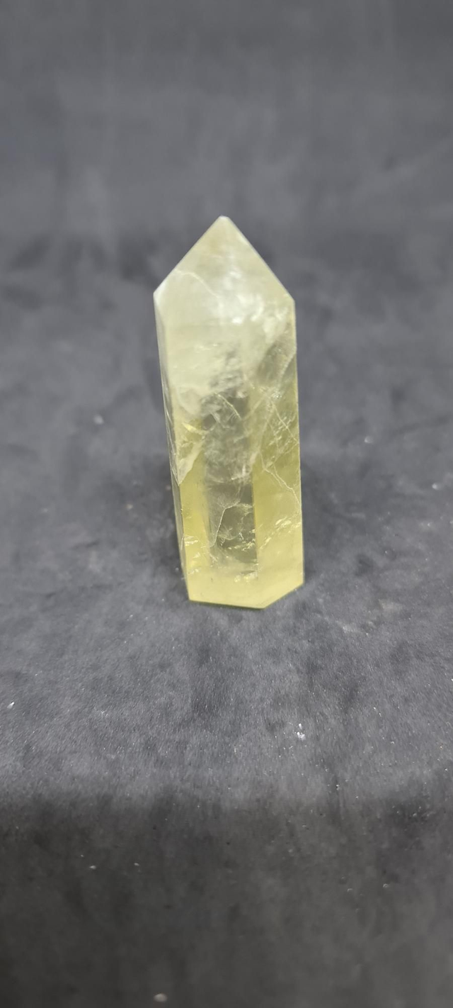Pointe cristal citrine 