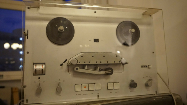  Braun TG 60 Tonbandgerät mit Acryl-Deckel