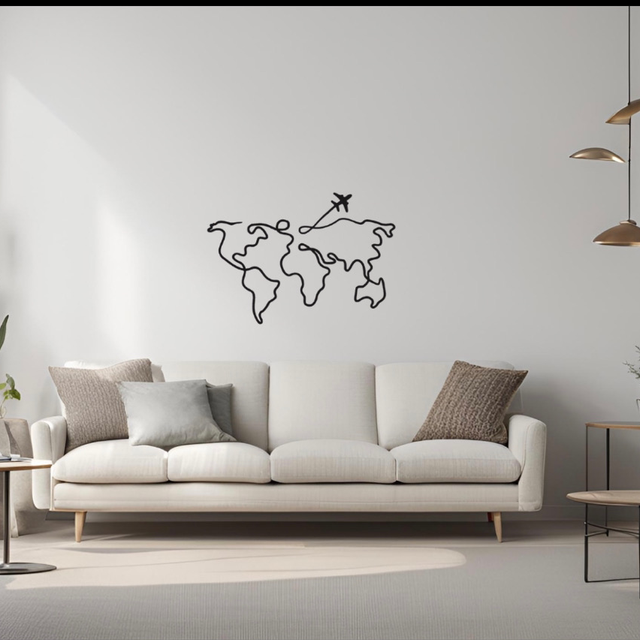 Tour du monde (55x39cm) 