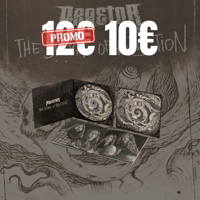 PRAETOR - "THE SPIRAL OF ADDICTION" - Compact Disc ! PRESALE !