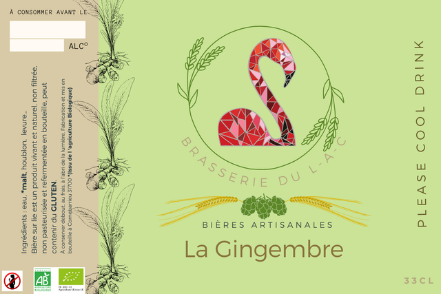 Bière &quot; La Gingembre&quot;