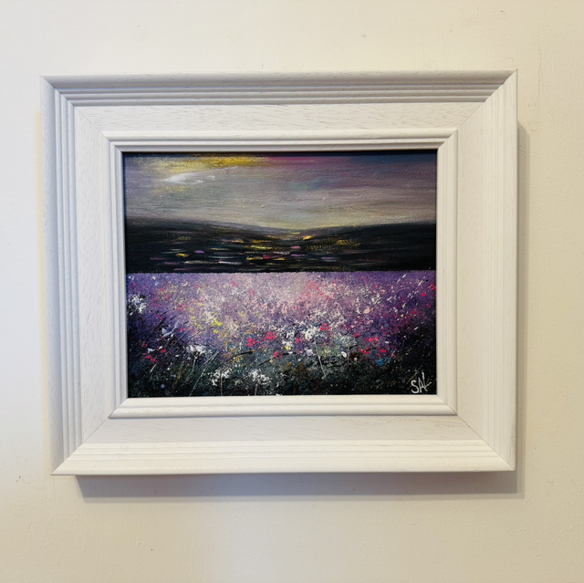 Original Painting- Landscape- Pink Dawn