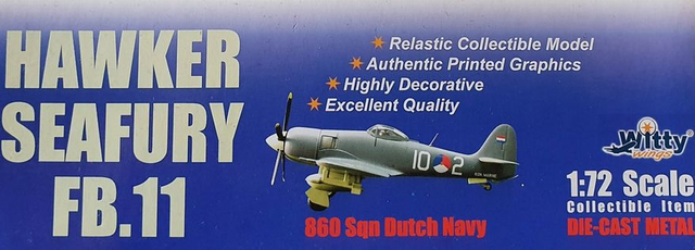 Hawker Seafury FB.11 Royal Dutch Navy, 860 sqn