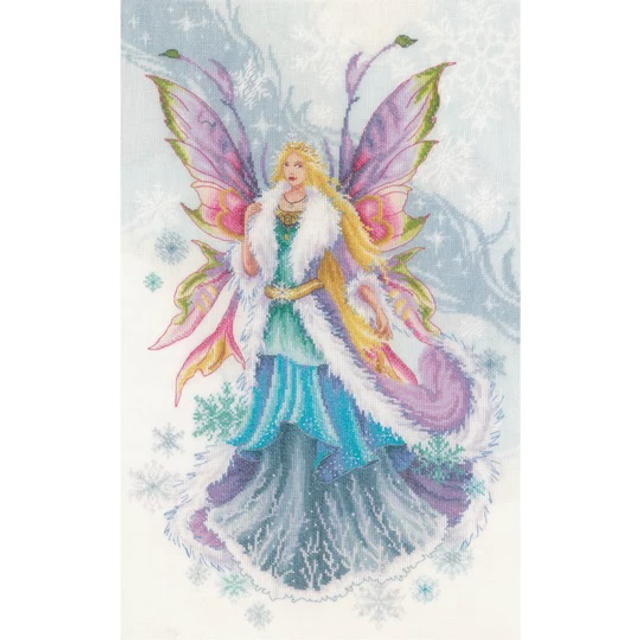 Lanarte Fantasy Winter Fairy Counted Cross Stitch Kit