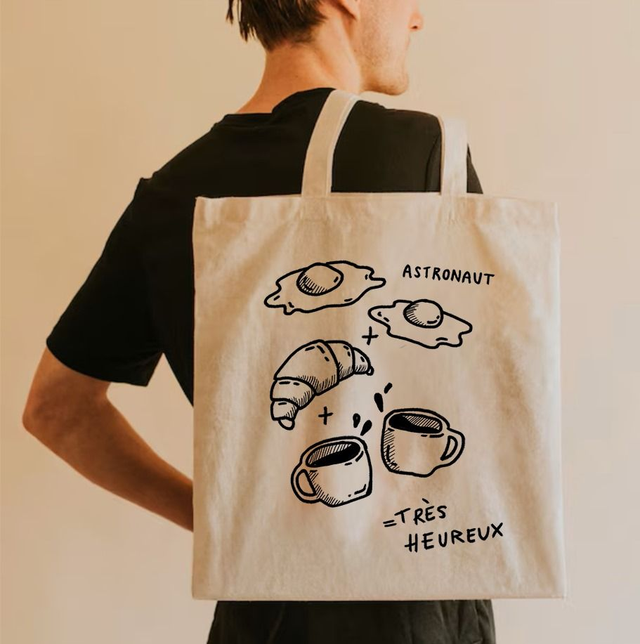 Tote Bag (Très Heureux)
