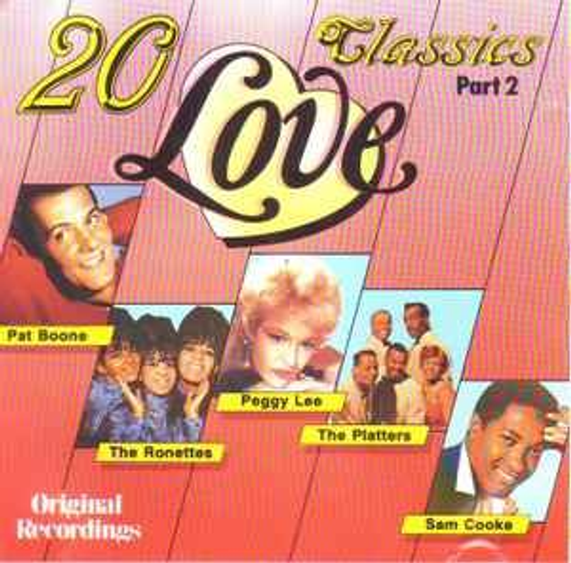 Various ‎– 20 Love Classics Part 2 Audio CD