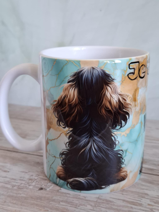 Mug woof cocker