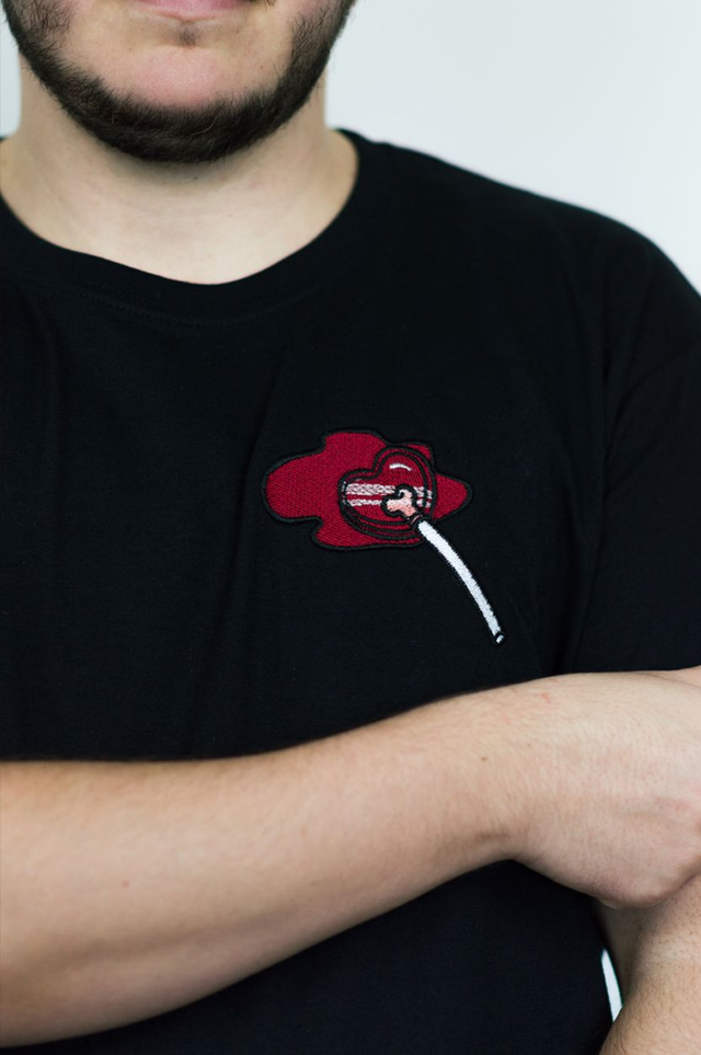 T-shirt brodé DEADLY POPSICLE