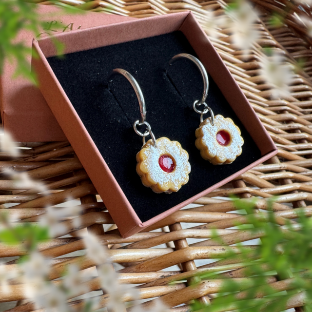 Sablés rond à la fraise 