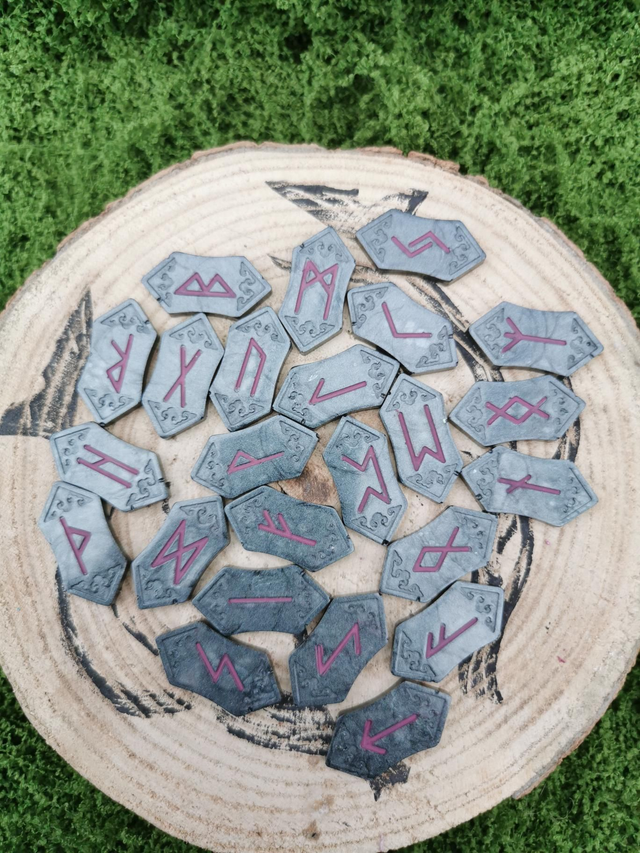 Framboise &amp; béton rune 