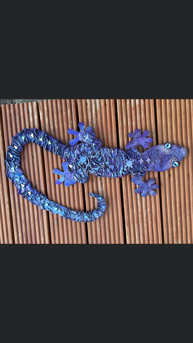 Gecko wall hanging workshop