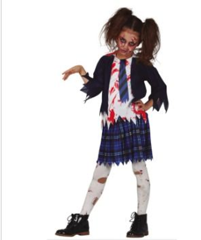 HALLOWEEN , 77043 ZOMBIE HIGH SCHOOLER BAMBINI 5 6 ANNI
